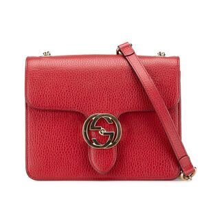 Gucci Small Dollar Calfskin Interlocking G Crossbody